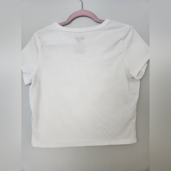 Women's Bluey Hot Topic Crop Top XL Ice Cream Quote - Never Worn - Picture 4 of 5